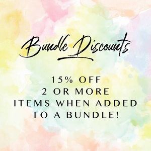 Make a bundle to save!
